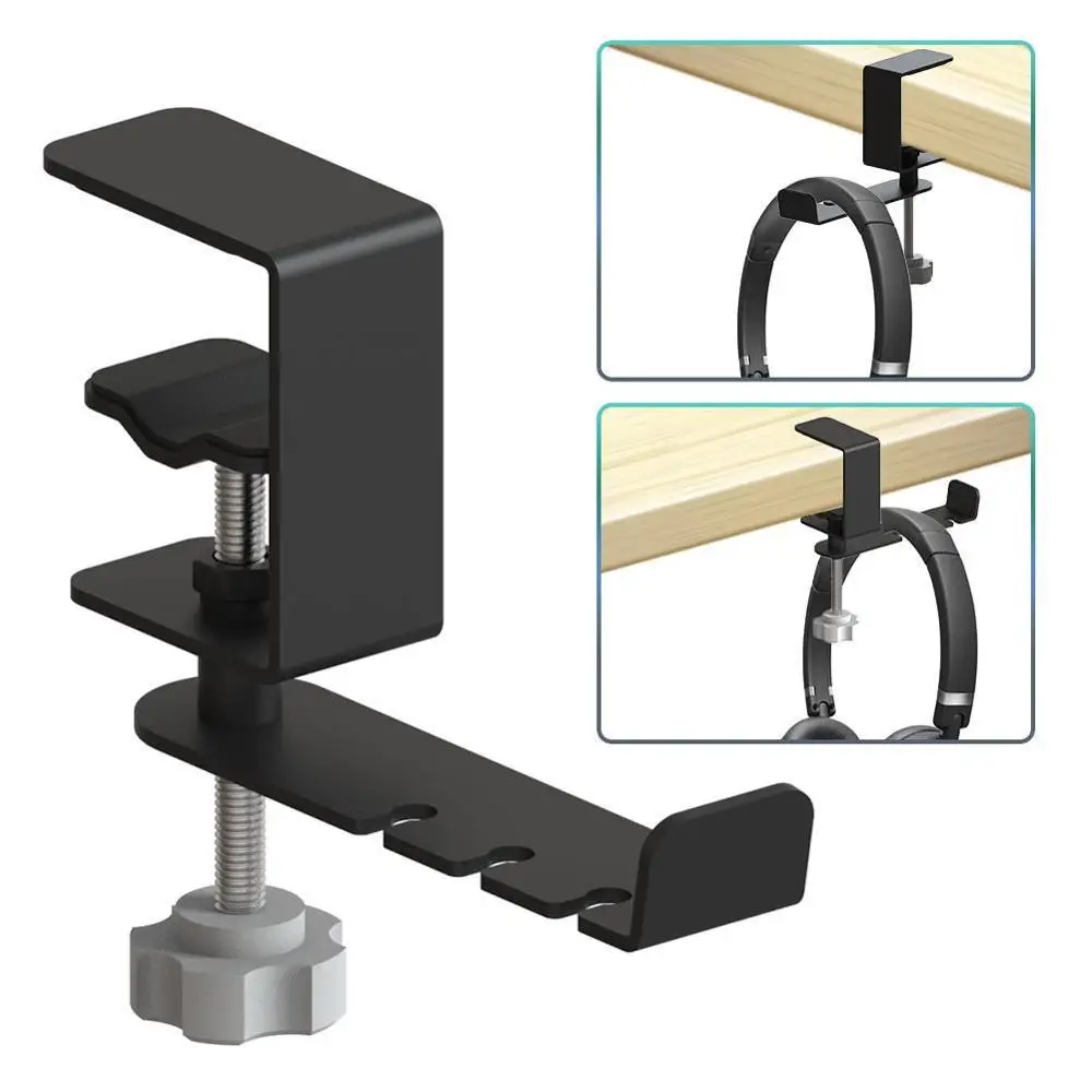Headphones Metal Hooks Holder With Adjustable Rotating Arm Clamps Under Desk Headset Hanger Fit Built In Cable Clip Org
Headphones Metal Hooks Holder With Adjustable Rotating Arm Clamps Under Desk Headset Hanger Fit Built In Cable Clip Org