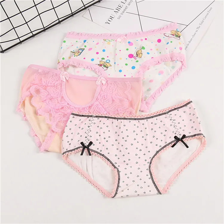 6Pcs/1lot Kids Girls Underwear Teenage Cartoon Panties Cotton Underpants Children Teens Cute Briefs Muti Color For 12-18Y
6Pcs/1lot Kids Girls Underwear Teenage Cartoon Panties Cotton Underpants Children Teens Cute Briefs Muti Color For 12-18Y