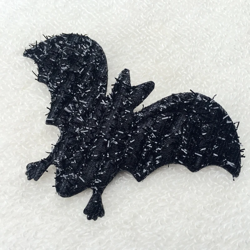 20pcs Large Kawaii Black Shiny silk Non Woven Fabric Bat Appliques Felt Patche for DIY, Halloween decoration -C592
20pcs Large Kawaii Black Shiny silk Non Woven Fabric Bat Appliques Felt Patche for DIY, Halloween decoration -C592