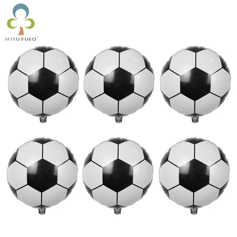 10pcs 18inch football balloon foil ballon Soccer balloon for balloon decoration kids birthday party decorations balloon GYH
10pcs 18inch football balloon foil ballon Soccer balloon for balloon decoration kids birthday party decorations balloon GYH
