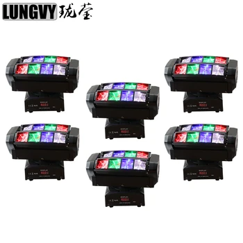 Free shipping 6pcs/lot 8x3W Led Beam Spider Moving Head Light With DMX 7 Channel For DJ Night Club Stage
Free shipping 6pcs/lot 8x3W Led Beam Spider Moving Head Light With DMX 7 Channel For DJ Night Club Stage