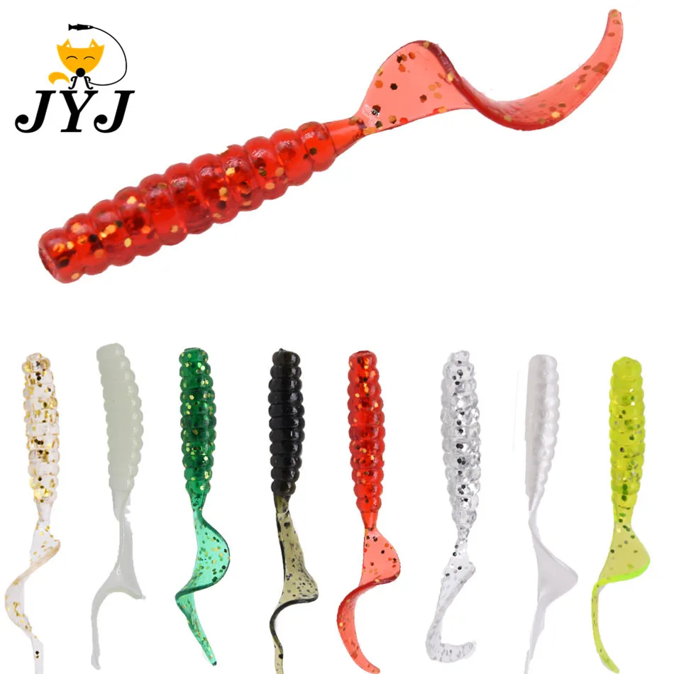 JYJ 10 pcs 5cm maggot grub worm soft lure baits , silica pesca artifical soft worm baits grub lure for fishing tackle
JYJ 10 pcs 5cm maggot grub worm soft lure baits , silica pesca artifical soft worm baits grub lure for fishing tackle