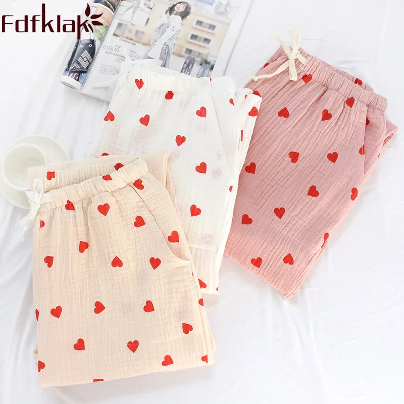 Women's Home Pants Lounge Wear Sleep Bottoms Cotton Pajama Pants Womens Pants/ Trousers Sleeping Pajamas Spring Summer Fdfklak
Women's Home Pants Lounge Wear Sleep Bottoms Cotton Pajama Pants Womens Pants/ Trousers Sleeping Pajamas Spring Summer Fdfklak