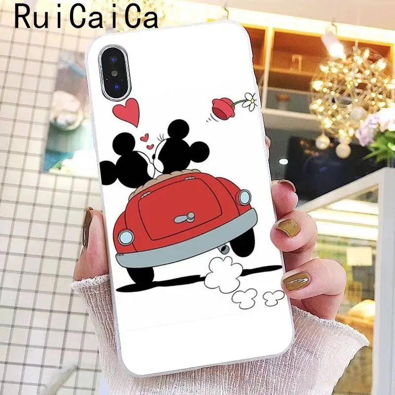 Kissing Lovers Mickey Minnie Mouse