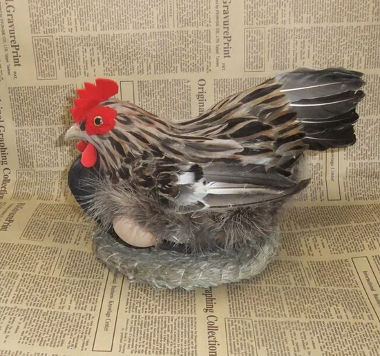large 30x22x20cm plastic&fur feathers hen hard model craft home decoration toy gift w0179
large 30x22x20cm plastic&fur feathers hen hard model craft home decoration toy gift w0179