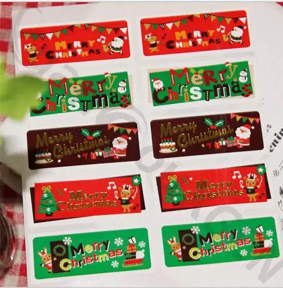 800set DIY Baking seal stickers cartoon Merry Christmas deer Gift Tags festival Santa Claus Party Label Marks Burlap Decoration
800set DIY Baking seal stickers cartoon Merry Christmas deer Gift Tags festival Santa Claus Party Label Marks Burlap Decoration