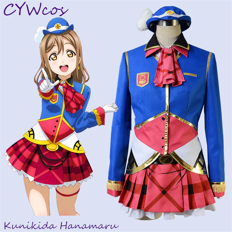 Love Live Sunshine Cosplay HAPPY PARTY TRAIN All Member Kunikida Hanamaru Cosplay Costume Christmas Uniforms Women Suits Dress
Love Live Sunshine Cosplay HAPPY PARTY TRAIN All Member Kunikida Hanamaru Cosplay Costume Christmas Uniforms Women Suits Dress