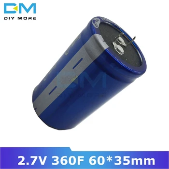 Diymore Super Farad Capacitor 2.7V 360F 60*35mm 60*35 mm Low ESR High Frequency Ultracapacitor Automotive Diy Electronic
Diymore Super Farad Capacitor 2.7V 360F 60*35mm 60*35 mm Low ESR High Frequency Ultracapacitor Automotive Diy Electronic