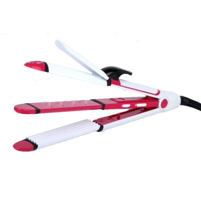 CHJ 3 in 1 Hair curling irons Straightener and Curler Iron Professional Straightening fast styling Flat Iron barber tools
CHJ 3 in 1 Hair curling irons Straightener and Curler Iron Professional Straightening fast styling Flat Iron barber tools
