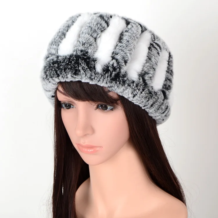 48526 New Fashion Rex Rabbit Fur knitted neck collar winter Hat lady thickening heat preservation high elastic Fur Skullies
48526 New Fashion Rex Rabbit Fur knitted neck collar winter Hat lady thickening heat preservation high elastic Fur Skullies