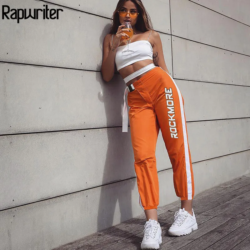 Rapwriter Fashion Panelled Letter Printed Buckle Stretch High Waist Pants Women 2018 Pencil Pants Streetwear Jogger Pants Bottom
Rapwriter Fashion Panelled Letter Printed Buckle Stretch High Waist Pants Women 2018 Pencil Pants Streetwear Jogger Pants Bottom