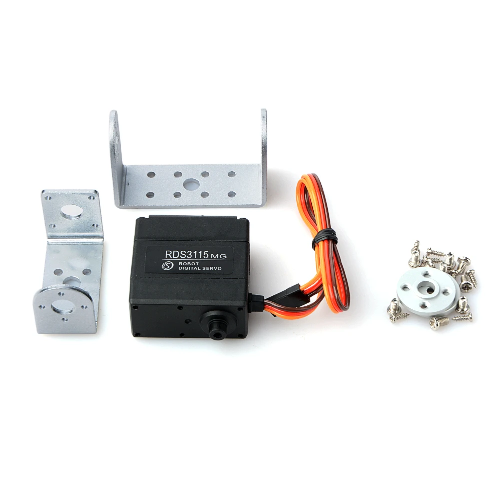 RDS3115MG Robot Servo Metal Gear Android Servo Motor Digital Servo for Robot DIY Excellent Servo
RDS3115MG Robot Servo Metal Gear Android Servo Motor Digital Servo for Robot DIY Excellent Servo