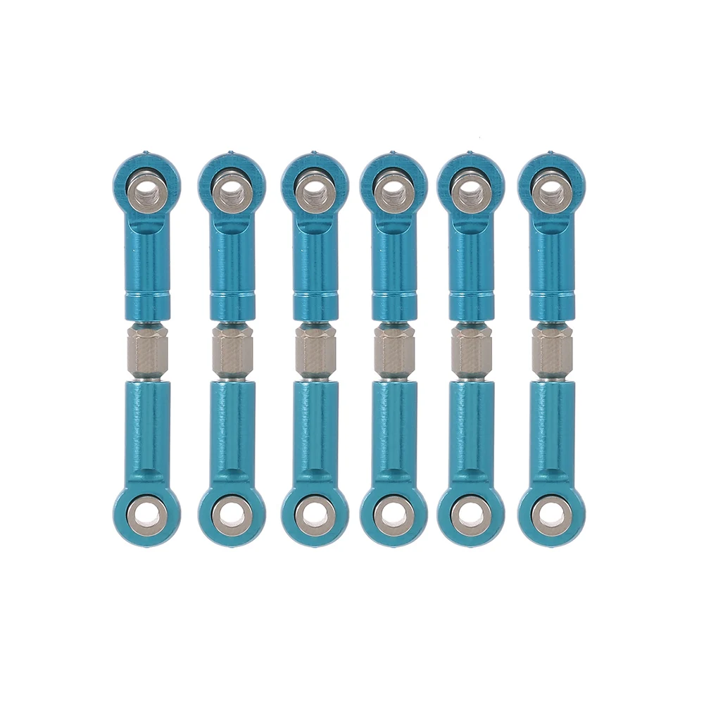 6PCS RC Cars Aluminum Alloy Link Pull Rod Kit for WLtoys A959 A949 A969 A979 K929-B 1/18 RC Off-road Car
6PCS RC Cars Aluminum Alloy Link Pull Rod Kit for WLtoys A959 A949 A969 A979 K929-B 1/18 RC Off-road Car