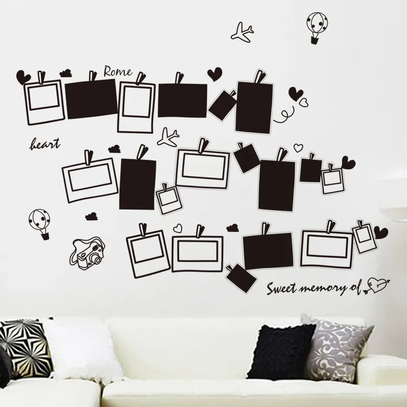 Large 60*90Cm Black 3D DIY Photo Love Planet PVC Wall Decals/Adhesive Family Wall Stickers Mural Art Home Decor Free Shipping
Large 60*90Cm Black 3D DIY Photo Love Planet PVC Wall Decals/Adhesive Family Wall Stickers Mural Art Home Decor Free Shipping