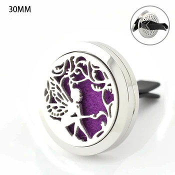 30mm Stainless Steel Glaze Angels with Vent Holes Aromatherapy/Essential Oil Diffuser Perfume Locket Clip for Car
30mm Stainless Steel Glaze Angels with Vent Holes Aromatherapy/Essential Oil Diffuser Perfume Locket Clip for Car