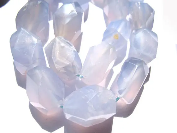 genuine chalcedony 2strands 18-40mm Natural Blue Chalcedony Beads nuggets freeform faceted jewelry bead
genuine chalcedony 2strands 18-40mm Natural Blue Chalcedony Beads nuggets freeform faceted jewelry bead