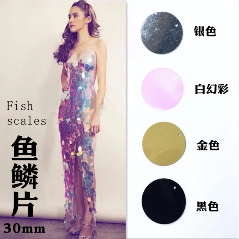 3cm Round Fish Scales Large Sequins For Crafts Decorative Clothing Club Dance Evening Dress Loose Sequin Sewing Diy Accessories
3cm Round Fish Scales Large Sequins For Crafts Decorative Clothing Club Dance Evening Dress Loose Sequin Sewing Diy Accessories