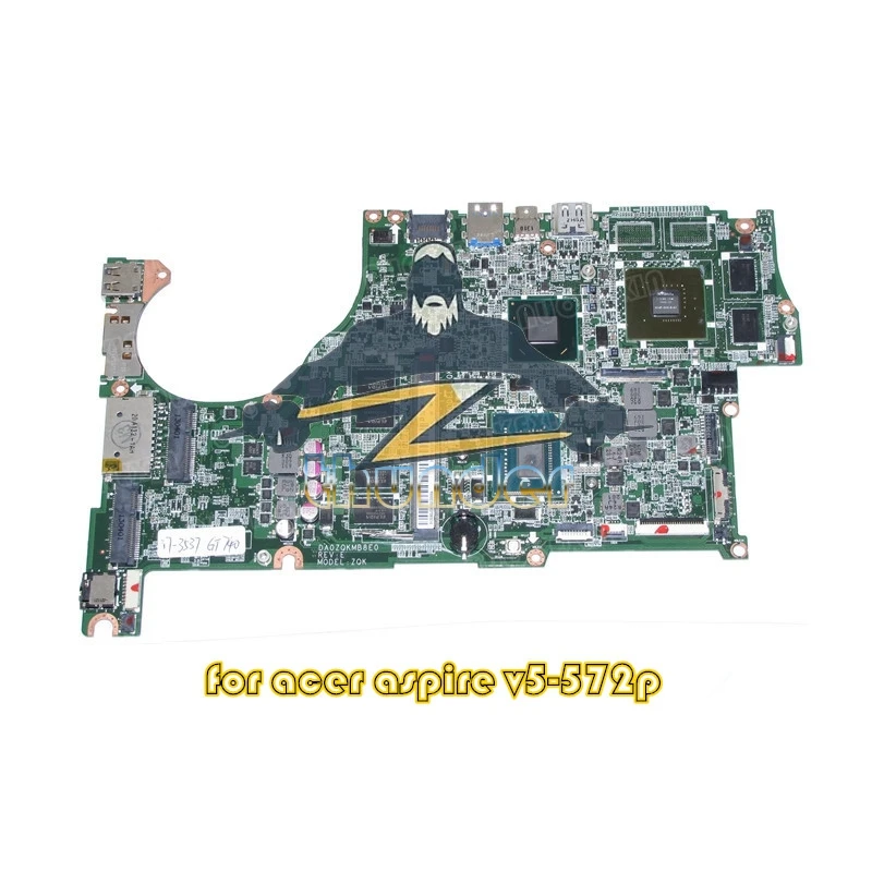 DA0ZQKMB8E0 for Acer Aspire V5-572 V5-572G Laptop motherboard i7-3537 cpu hm77 GT740M DDR3
DA0ZQKMB8E0 for Acer Aspire V5-572 V5-572G Laptop motherboard i7-3537 cpu hm77 GT740M DDR3