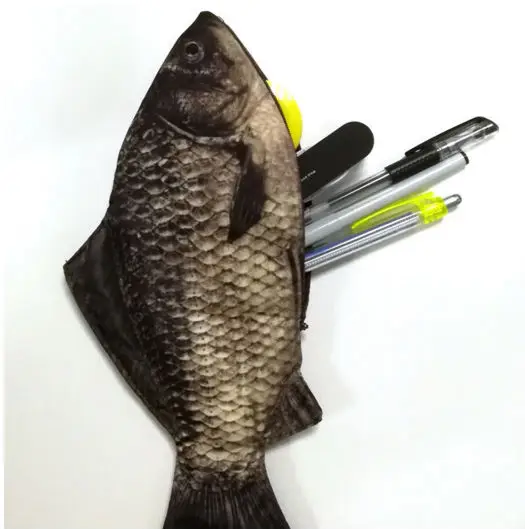 Unique Design Creative fish Pencil Case bag school office supplies high quality free shipping cute funny birthday gift
Unique Design Creative fish Pencil Case bag school office supplies high quality free shipping cute funny birthday gift