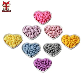 BOBO.BOX 30Pcs Lentil Silicone Beads Abacus Round Silicone Pearl Baby Teether DIY Pacifier Chain Food Grade Silicone BPA Free
BOBO.BOX 30Pcs Lentil Silicone Beads Abacus Round Silicone Pearl Baby Teether DIY Pacifier Chain Food Grade Silicone BPA Free