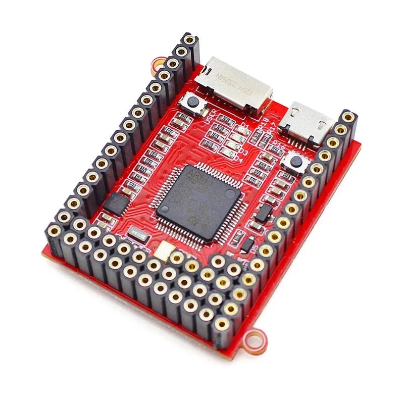 Elecrow 5pcs MicroPython Pyboard Core Board STM32 Python Microcontroller Development Board Crow Pyboard for Learning Module
Elecrow 5pcs MicroPython Pyboard Core Board STM32 Python Microcontroller Development Board Crow Pyboard for Learning Module