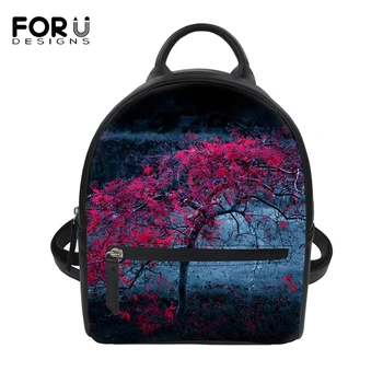 FORUDESIGNS Women PU Mini Leather Backpack Love Heart Shape Trees Prints Pattern Travelling Bags Backpack Fashion Girls Bags
FORUDESIGNS Women PU Mini Leather Backpack Love Heart Shape Trees Prints Pattern Travelling Bags Backpack Fashion Girls Bags