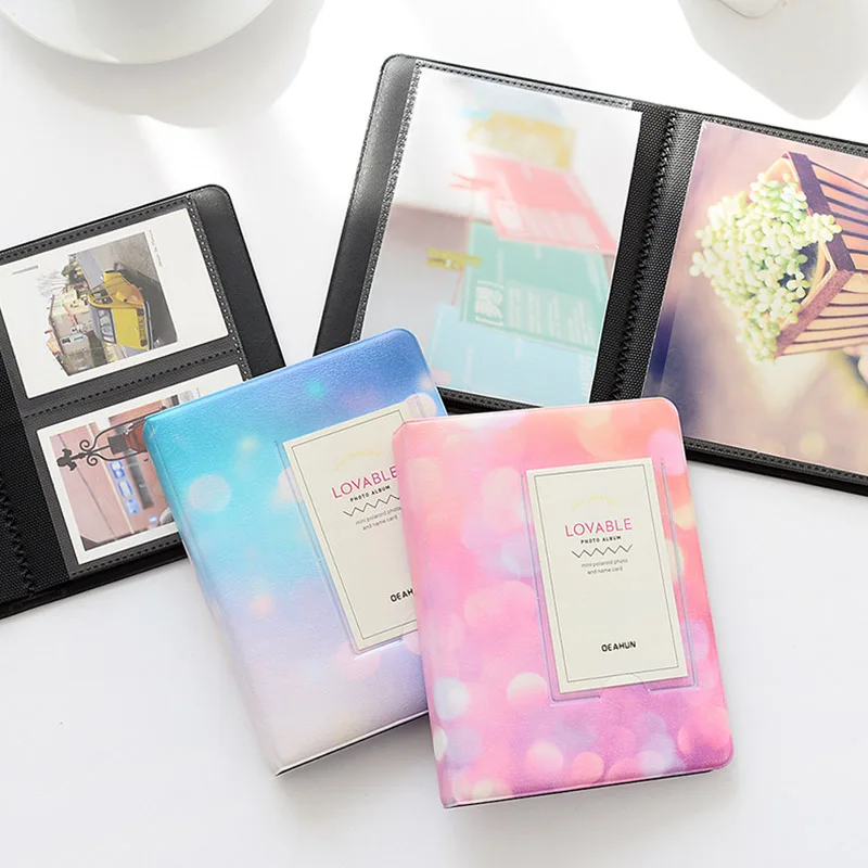 BALLE 64 Pockets 3 Inch Starry Sky Photo Album for 3 Inches Instant Polaroid Fujifilm Instax Mini Film-Colorful Starry Sky
BALLE 64 Pockets 3 Inch Starry Sky Photo Album for 3 Inches Instant Polaroid Fujifilm Instax Mini Film-Colorful Starry Sky