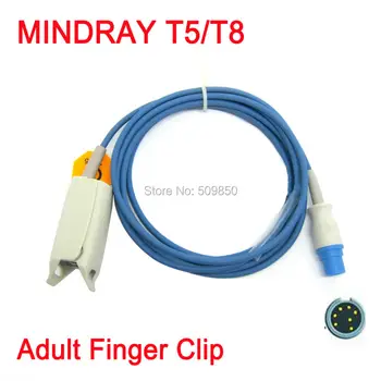 Compatible Mindray T5 T8 spo2 sensor reusable spo2 awt adult finger clip sensor probe
Compatible Mindray T5 T8 spo2 sensor reusable spo2 awt adult finger clip sensor probe