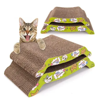 Animals Kitten Corrugated Scratch Board Pad Scratcher Bed Mat Claws Care Interactive Chew Toy Training Toy Paper Pad
Animals Kitten Corrugated Scratch Board Pad Scratcher Bed Mat Claws Care Interactive Chew Toy Training Toy Paper Pad