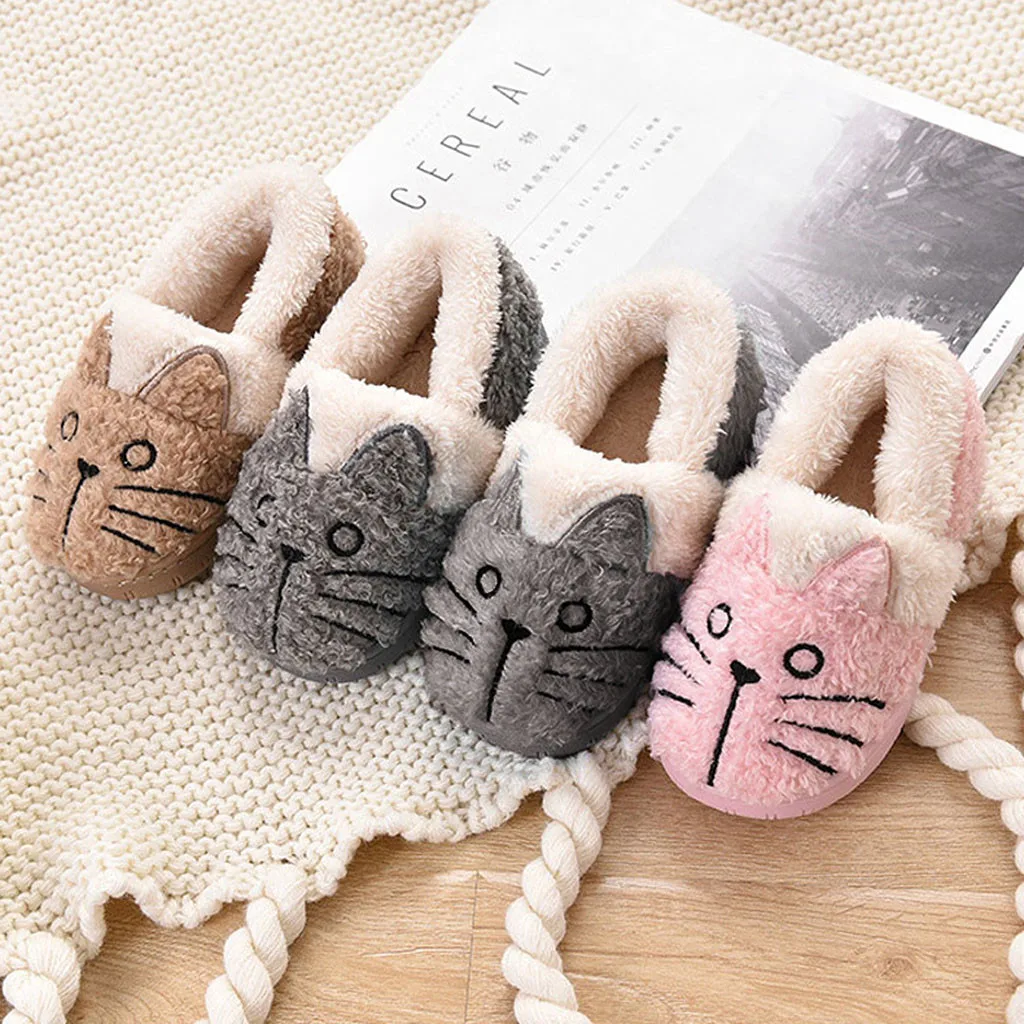 Kids Slippers Children Home Shoes Baby Shoes For Boys Girls Indoor Bedroom Warm Winter Cotton Slipper Animal Cat Indoors
Kids Slippers Children Home Shoes Baby Shoes For Boys Girls Indoor Bedroom Warm Winter Cotton Slipper Animal Cat Indoors