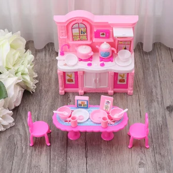 HBB 26pcs Kitchen Furniture Accessories Dolls Dinnerware Cabinet Kids Toy Girl Gift
HBB 26pcs Kitchen Furniture Accessories Dolls Dinnerware Cabinet Kids Toy Girl Gift