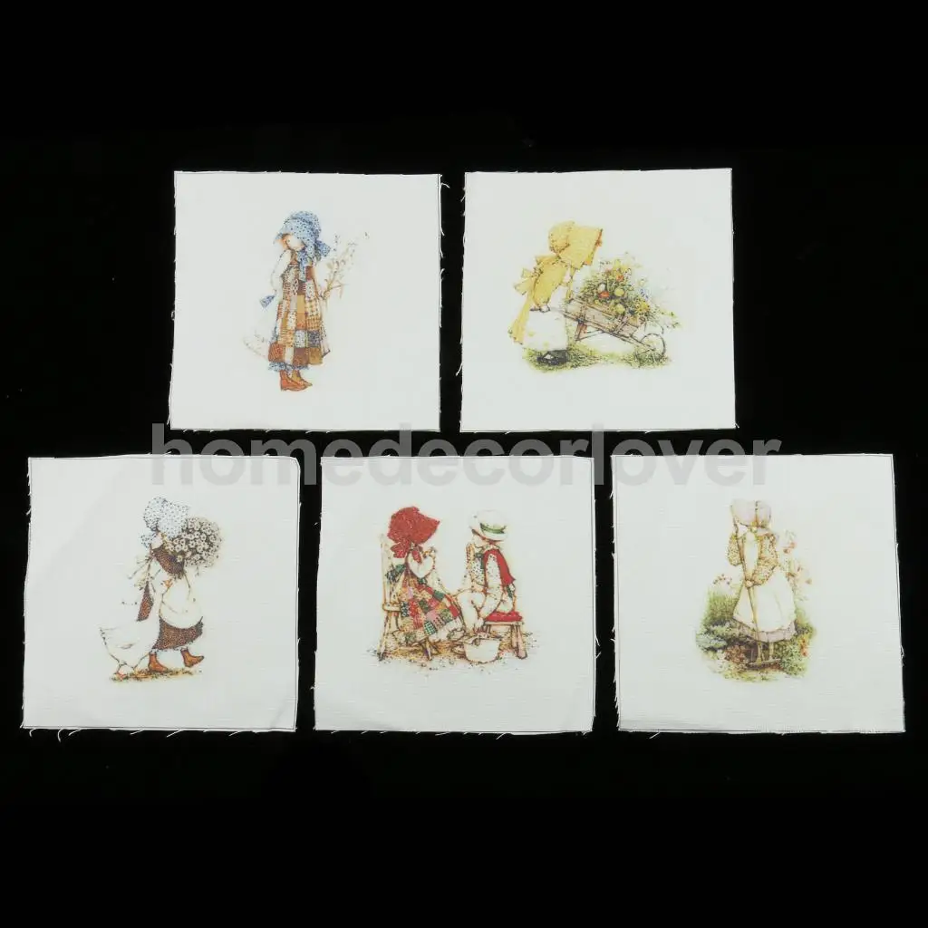 5 Pieces Assorted Country Girl Pattern Hand Dyed Printed Cotton Fabric Sewing DIY Patchwork 15x15cm
5 Pieces Assorted Country Girl Pattern Hand Dyed Printed Cotton Fabric Sewing DIY Patchwork 15x15cm
