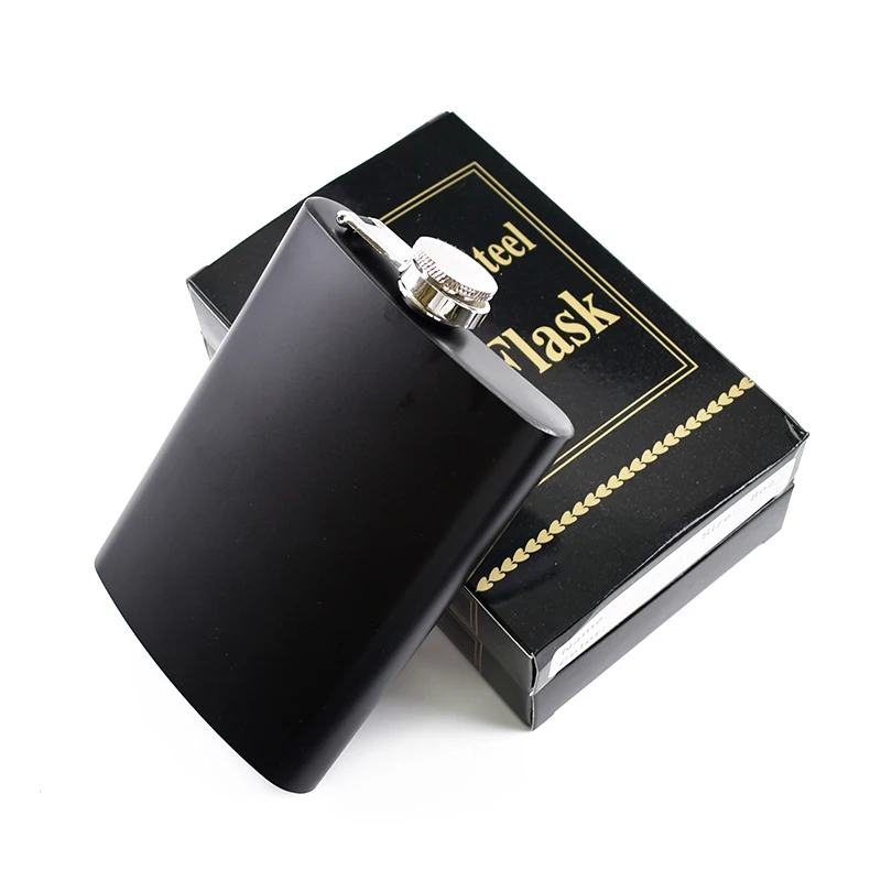 8oz Black Paint Flask 500ml Drinkware Stanley Vodka Cccp Bottle Hip Alcohol Liquor Whiskey Flask
8oz Black Paint Flask 500ml Drinkware Stanley Vodka Cccp Bottle Hip Alcohol Liquor Whiskey Flask