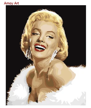 Frameless picture DIY diy digital oil painting Sexy Marilyn Monroe 40 50 paint by number kits unique gift
Frameless picture DIY diy digital oil painting Sexy Marilyn Monroe 40 50 paint by number kits unique gift