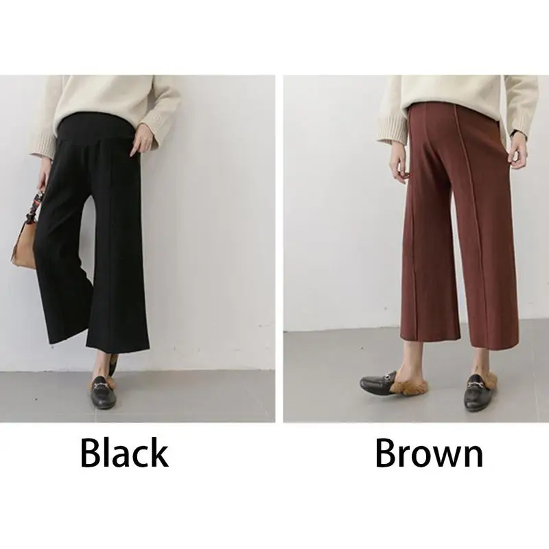 Maternity Pant Autumn And Winter Women's Knitted Sweater Pants Abdomen Lift Wide Leg Pants Loose Large Size Pants
Maternity Pant Autumn And Winter Women's Knitted Sweater Pants Abdomen Lift Wide Leg Pants Loose Large Size Pants