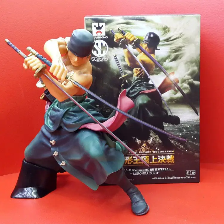 Anime One Piece 16CM New Battle Version Roronoa Zoro Championship Special PVC Action Figure Collection Model Brinquedos Toys
Anime One Piece 16CM New Battle Version Roronoa Zoro Championship Special PVC Action Figure Collection Model Brinquedos Toys