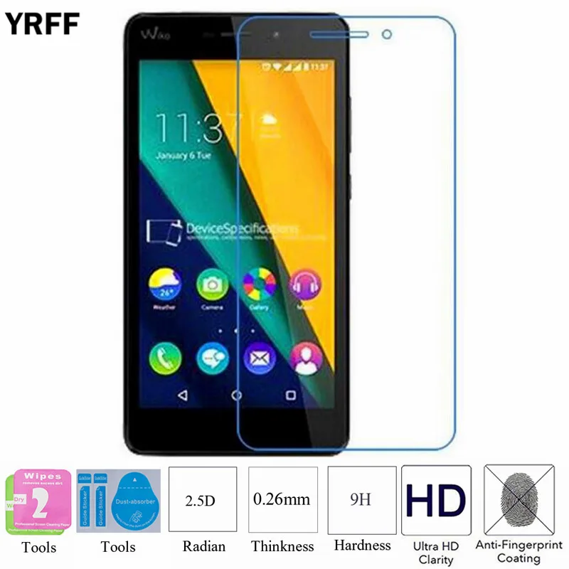 2PCS 2.5D 0.25mm 9H Tempered Glass Screen Protector Protective Film For Wiko Pulp 4G Free Tools
2PCS 2.5D 0.25mm 9H Tempered Glass Screen Protector Protective Film For Wiko Pulp 4G Free Tools