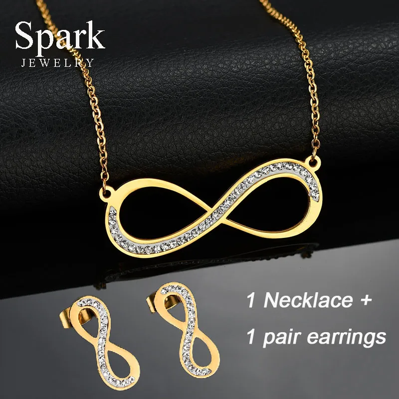 Fashion Cubic Zirconia Shape 8 Jewelrys Sets For Women Stud Earrings & Pendant Necklace With Link Chain Wedding Gift
Fashion Cubic Zirconia Shape 8 Jewelrys Sets For Women Stud Earrings & Pendant Necklace With Link Chain Wedding Gift