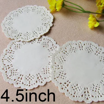 100 Pcs 4.5inch 114Mm White Round Lace Paper Doilies / Doyleys Coasters / Placemat Craft Wedding Christmas Table Decoration
100 Pcs 4.5inch 114Mm White Round Lace Paper Doilies / Doyleys Coasters / Placemat Craft Wedding Christmas Table Decoration