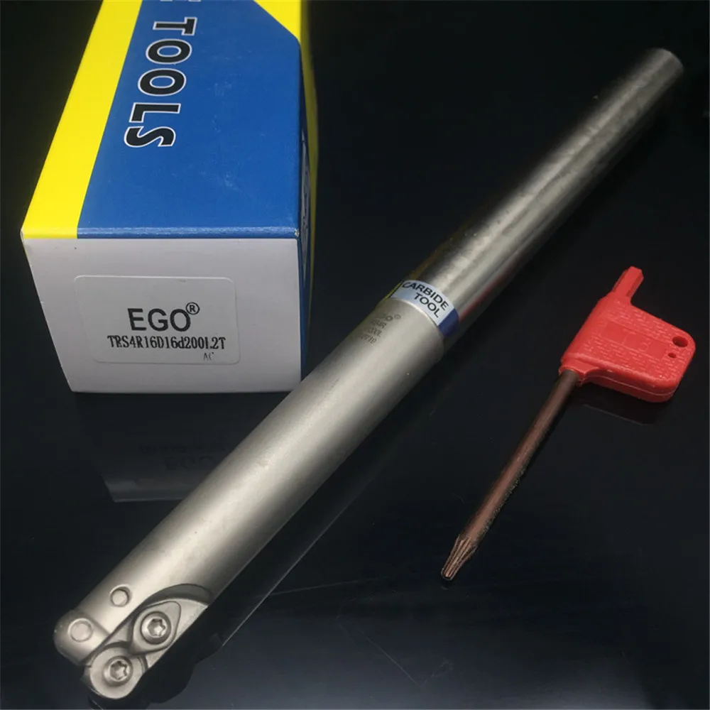 Milling cutter holder TRS4R16D16d200L2T corner rounding end mills ball nose end mills RDMT0802 TRS4R
Milling cutter holder TRS4R16D16d200L2T corner rounding end mills ball nose end mills RDMT0802 TRS4R