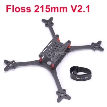 Floss 215 215mm V2.1 Race Frame with 4mm / 5mm Arms upgraded Floss 210mm 215mm V2 Quadcotper for FPV Racing Drone
Floss 215 215mm V2.1 Race Frame with 4mm / 5mm Arms upgraded Floss 210mm 215mm V2 Quadcotper for FPV Racing Drone