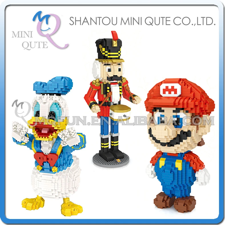Mini Qute LOZ Kawaii Huge cartoon super mario The Nutcracker duck kids gift building blocks action figures model educational toy
Mini Qute LOZ Kawaii Huge cartoon super mario The Nutcracker duck kids gift building blocks action figures model educational toy