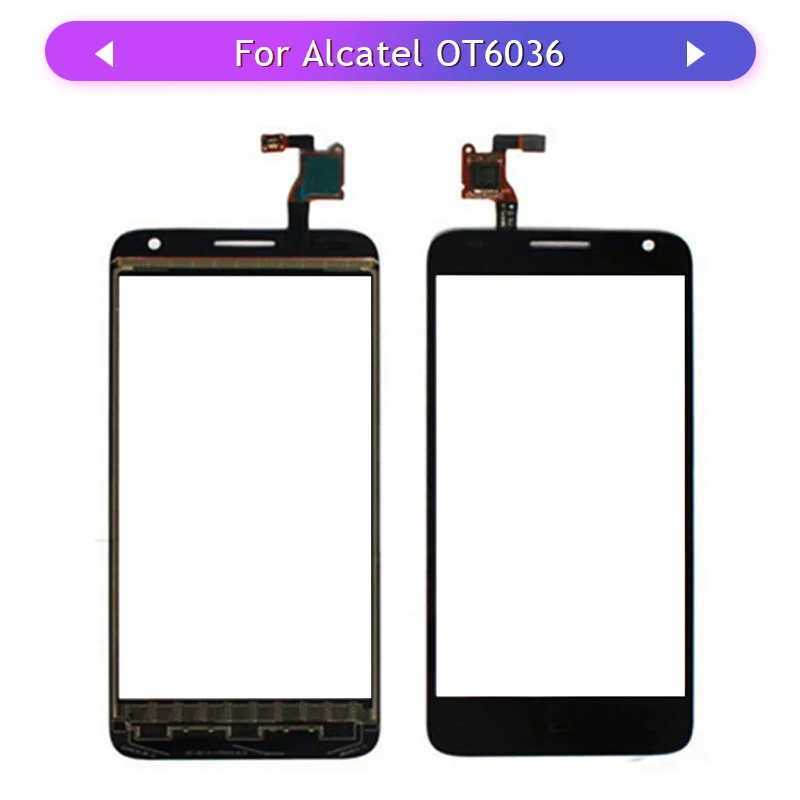 5PCS For Alcatel OneTouch Idol 2 Mini S OT6036 6036A 6036Y Touch Screen Touch Panel Glass Sensor Digitizer for Alcatel OT6036
5PCS For Alcatel OneTouch Idol 2 Mini S OT6036 6036A 6036Y Touch Screen Touch Panel Glass Sensor Digitizer for Alcatel OT6036