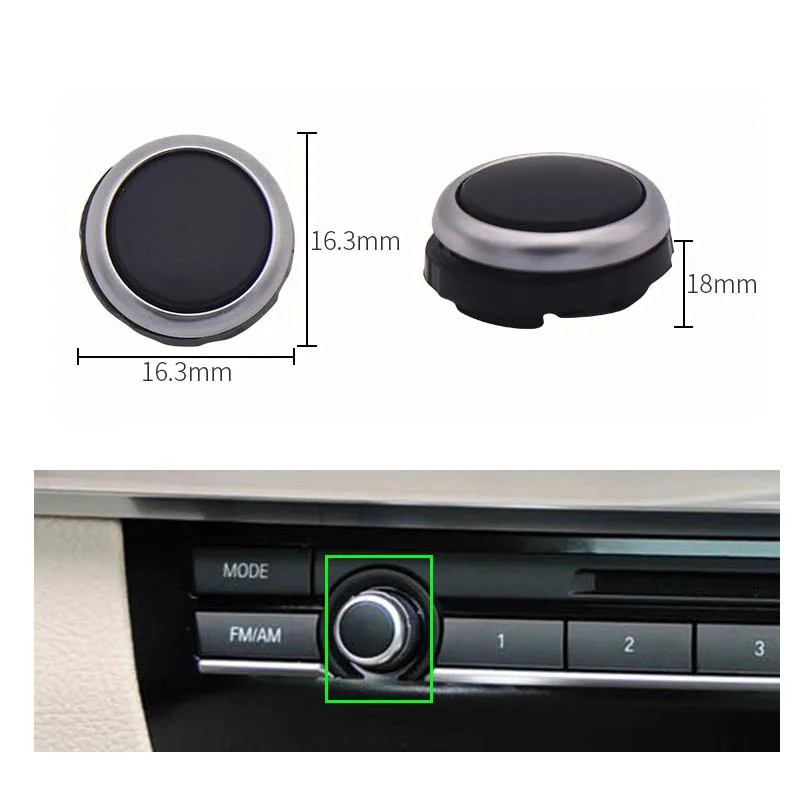 For BMW F10 F02 F07 F15 F16 7 Series 5 Series 525 Radio Switch Volume Knob CD Machine Switch Button 2010-2017
For BMW F10 F02 F07 F15 F16 7 Series 5 Series 525 Radio Switch Volume Knob CD Machine Switch Button 2010-2017