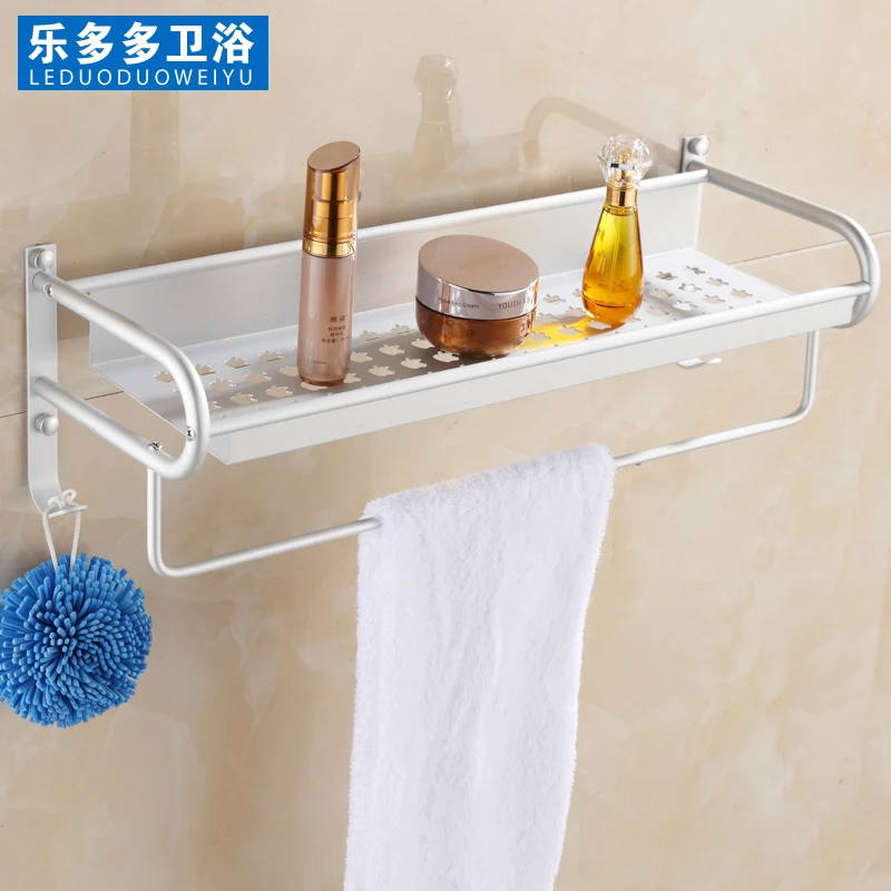 Image free shipping 2015 Hot sale Aluminum  Bathroom shelf,  towel bar,bathroom accessories ,shampoo shelf ,soap shelf ,towel rack