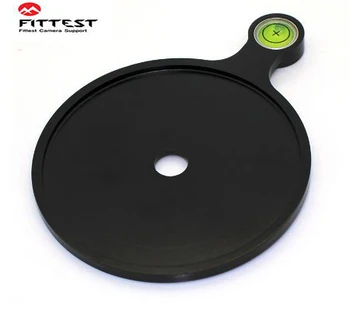 FITTEST 76mm High Precision Tripod Level Spirit Level Add-on Offset Bubble Level Leveling Plate for Ballhead
FITTEST 76mm High Precision Tripod Level Spirit Level Add-on Offset Bubble Level Leveling Plate for Ballhead