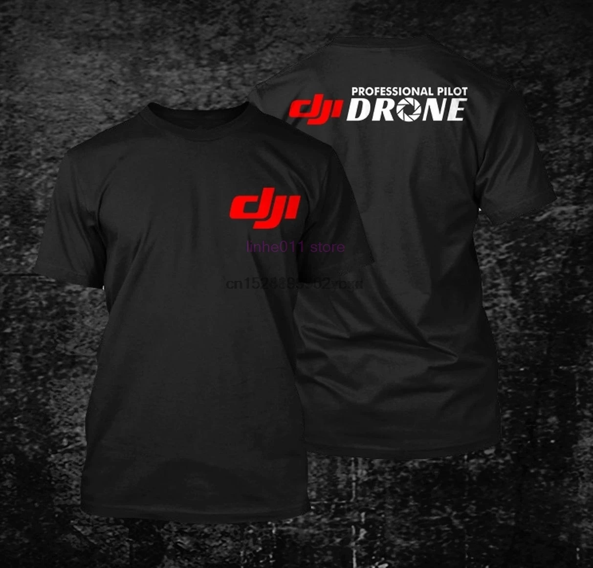 DJI Professional Pilot Drone - Custom Men Black T-Shirt Men Fashion Crew Neck Short Sleeves Cotton Tops Clothing(1)
DJI Professional Pilot Drone - Custom Men Black T-Shirt Men Fashion Crew Neck Short Sleeves Cotton Tops Clothing(1)