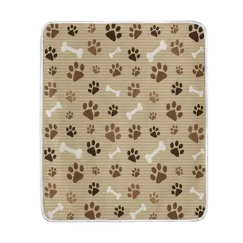 Cute Puppy Dog Paw Bone Brown Blanket Soft Warm Cozy Bed Couch Lightweight Polyester Microfiber Blanket Throw
Cute Puppy Dog Paw Bone Brown Blanket Soft Warm Cozy Bed Couch Lightweight Polyester Microfiber Blanket Throw