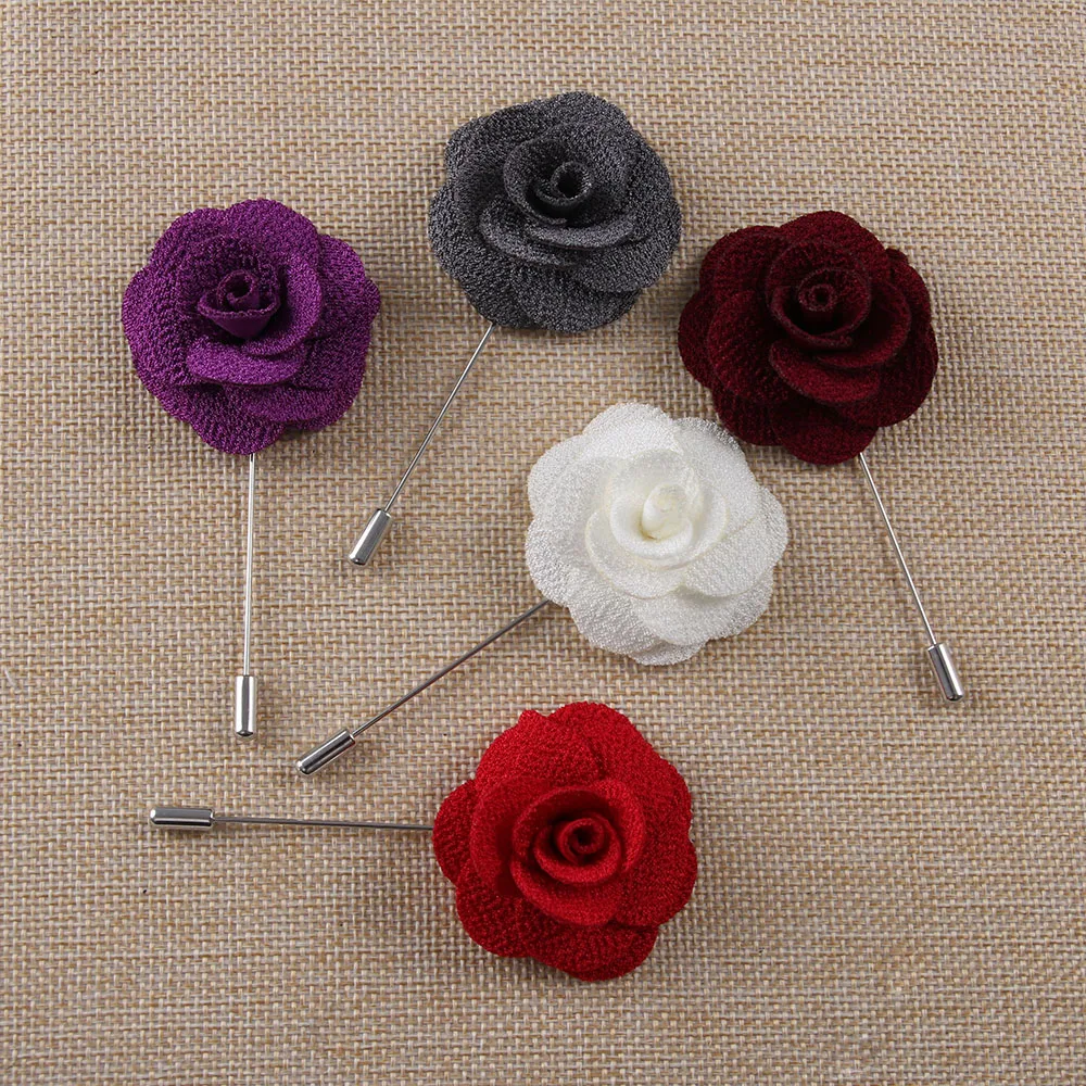 HOT Handmade Flower Brooch Pin Badge Fabric Camellia Flower Lapel Accessories For Shirt Collar Men's Suit Wedding Boutonniere
HOT Handmade Flower Brooch Pin Badge Fabric Camellia Flower Lapel Accessories For Shirt Collar Men's Suit Wedding Boutonniere