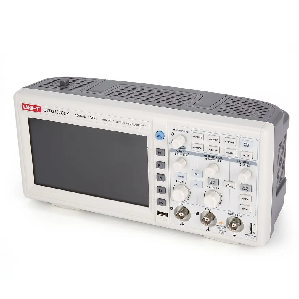 UNI-T Scope Digital Oscilloscope Mini Oscilloscope CH 100MHZ USB OTG 7 Inch EU
UNI-T Scope Digital Oscilloscope Mini Oscilloscope CH 100MHZ USB OTG 7 Inch EU